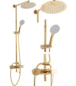 REA P8802 ZESTAW PRYSZNICOWY NATRYSKOWY ALDI GOLD