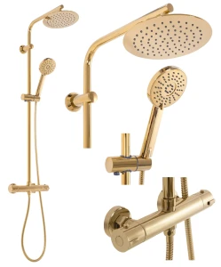 REA P8806 ZESTAW NATRYSKOWY BLISS GOLD