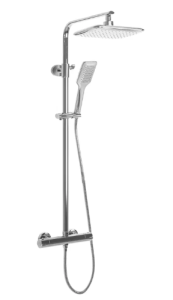 REA P7100 ZESTAW PRYSZNICOWY TOM CHROM Z TERMOSTATEM