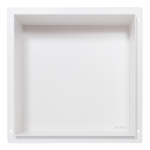 BALNEO Półka wnękowa bez kołnierza Balneo Wall Box No rim 30 x 30 x 7 cm, biała