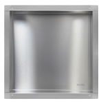 BALNEO Półka wnękowa bez kołnierza  INOX 30 x 30 x 10 cm, stal nierdzewna szczotkowana