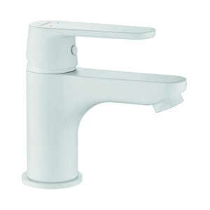 Kuchinox DIMA bateria umywalkowa stojąca z korkiem biała