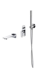 CERSANIT SET B730: ZESTAW WANNOWY PODTYNKOWY MODUO CHROM
