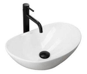REA U6507 UMYWALKA NABLATOWA ROYAL MINI BIAŁA