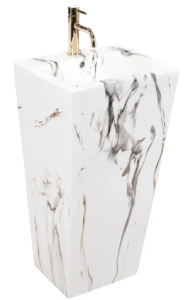 REA U6678 UMYWALKA WOLNOSTOJĄCA DARIA MARBLE