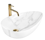 REA U6501 UMYWALKA NABLATOWA GRETA 65 BIANCO SHINY