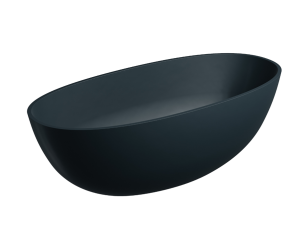 OMNIRESSHELL M+wanna wolnostojąca 160X75 black lava mat