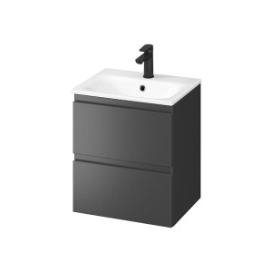 CERSANIT SET B816 MODUO 50 ANTRACYTOWY DSM (SZAFKA + UMYWALKA)