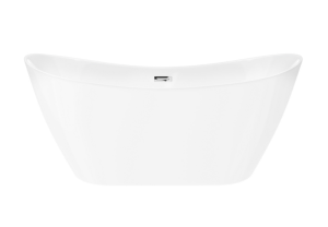 Corsan Wanna wolnostojąca Nauti 160 cm z wykończeniem chrom