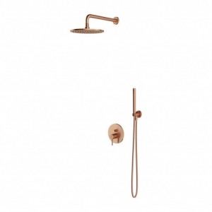 OMNIRES Y system prysznicowy podtynkowy miedź szczotkowana