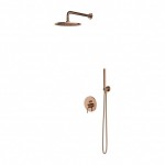 OMNIRES Y system prysznicowy podtynkowy miedź połysk