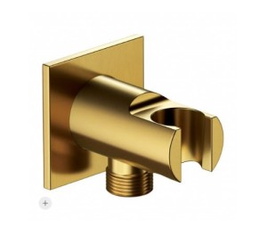 OMNIRES Przyłącze kątowe złote szczotkowane