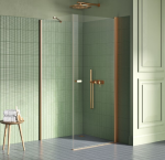 NEW TRENDY KABINA NEW SOLEO COPPER BRUSHED  wspornik skośny