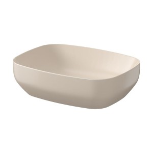 CERSANIT UMYWALKA NABLATOWA LARGA BY CERSANIT 50x38 PROSTOKĄTNA BEŻOWY MAT