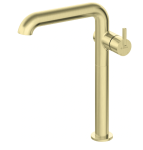 Bateria umywalkowa wysoka z prostokątną wylewką