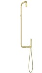 DEANTE SILIA Deszczownica z baterią prysznicową ZŁOTO SZCZOTKOWANE