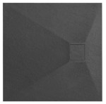 REA BRODZIK PRYSZNICOWY MAGNUM BLACK 90X90