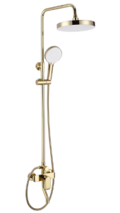 REA ZESTAW PRYSZNICOWY  BLOOM ZŁOTY 