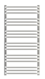 AQUAFORM GRZEJNIK ŁAZIENKOWY BOCZNE ZASILANIE KATACHI-C 920X430 (500) CZARNY MAT 412W PRAWY