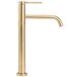 REA B4420  BATERIA UMYWALKOWA  LUGANO SLIM ZŁOTA SZCZOTKOWANA WYSOKA