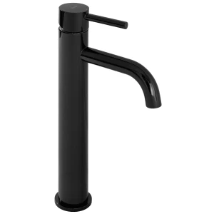 REA B0662 BATERIA UMYWALKOWA  LUNGO CZARNA METALICZNA WYSOKA