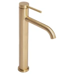 REA B5329 BATERIA UMYWALKOWA CLIF ZŁOTA SZCZOTKOWANA GOLD BRUSH WYSOKA