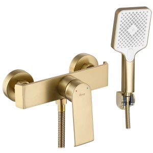 REA B6403 BATERIA PRYSZNICOWA HASS ZŁOTA SZCZOTKOWANA BRUSH GOLD