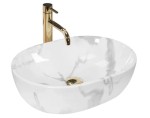 REA UMYWALKA NABLATOWA  AMELIA MARMO SHINY