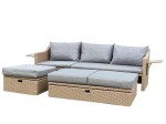 Novoterm Zestaw mebli ogrodowych MALTA (sofa+stolik)