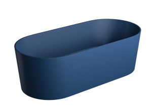 OMNIRES OVO M+ wanna wolnostojąca, 160 x 75 cm blue mat