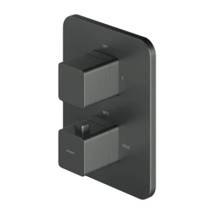 OMNIRES PARMA termostatyczna bateria prysznicowo-wannowa podtynkowa pm7436gr