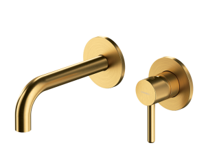 OMNIRES Y bateria umywalkowa podtynkowa złoto szczotkowane