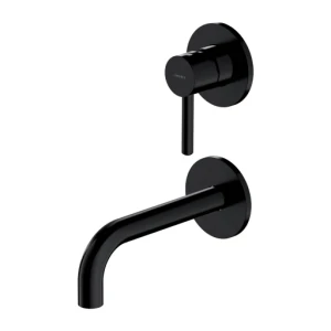 OMNIRES Y bateria umywalkowa podtynkowa czarny półmat