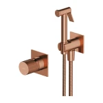 OMNIRES CONTOUR system bidetowy podtynkowy miedź szczotkowana