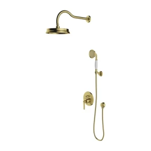 OMNIRES ARMANCE ZESTAW PRYSZNICOWY PODTYNKOWY SYSAM10BSB mosiądz szczotkowanySYSAM10BSB