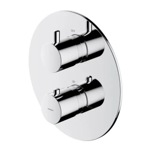 OMNIRES Y element natynkowy termostatycznej baterii prysznicowo-wannowej podtynkowej chrom połysk