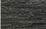 Capitile Panel Ścienny Kwarcyt Czarny 36x10x0,8-1,3 cm /0,396 opakowanie/
