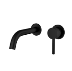 VELDMAN CZARNA ŚCIENNA BATERIA UMYWALKOWA COSTA BLAC BL 3084-PK 