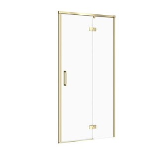CERSANIT DRZWI KABINY LARGA 90x195 PRAWE ZŁOTY MAT 
