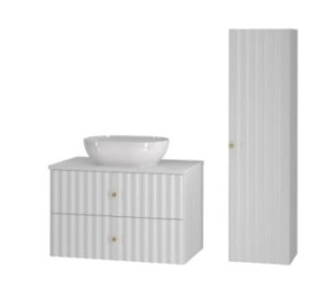 MEGSTYL SZAFKA AQUA-01 BIAŁY MAT 80 3879