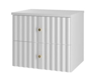 MEGSTYL SZAFKA AQUA-02 BIAŁY MAT 60 3579