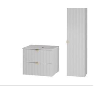 MEGSTYL SZAFKA AQUA-02 BIAŁY MAT 95 3787