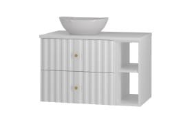 MEGSTYL SZAFKA AQUA-02 BIAŁY MAT 80 3705