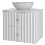MEGSTYL SZAFKA AQUA-02 BIAŁY MAT 60 3615