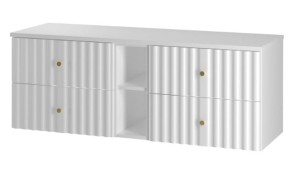 MEGSTYL SZAFKA AQUA-02 BIAŁY MAT 140 3467
