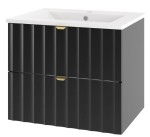 MEGSTYL SZAFKA ARCOS-06 CZARNY MAT 60 3758