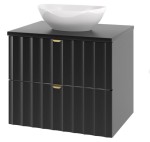 MEGSTYL SZAFKA ARCOS-06 CZARNY MAT 60 3621