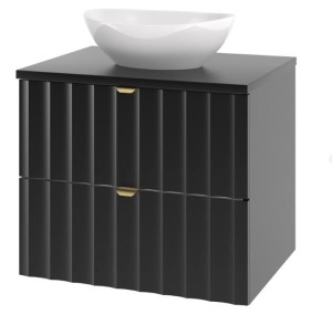 MEGSTYL SZAFKA ARCOS-06 CZARNY MAT 60 3621