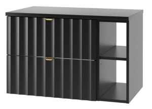 MEGSTYL SZAFKA ARCOS-06 CZARNY MAT 80 3682