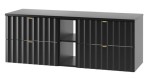MEGSTYL SZAFKA ARCOS-06 CZARNY MAT 140 3470